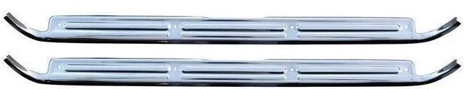 67-72 Chevy C10 K10 Truck Stainless Door Sill Scuff Plates Pair with Screws