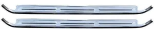 67-72 Chevy C10 K10 Truck Stainless Door Sill Scuff Plates Pair with Screws