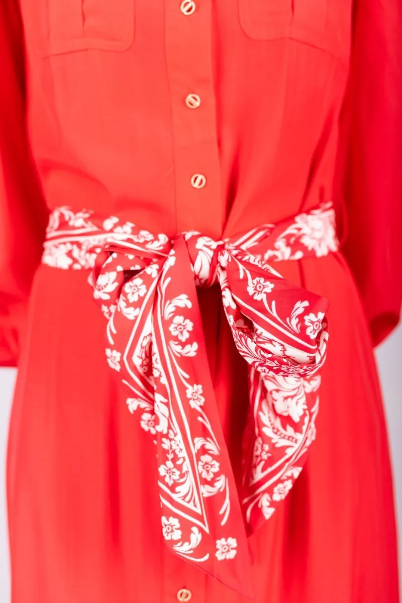 ALEX DRESS 53" (RED)