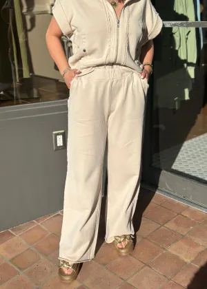 Andi Sweatpants - Sand