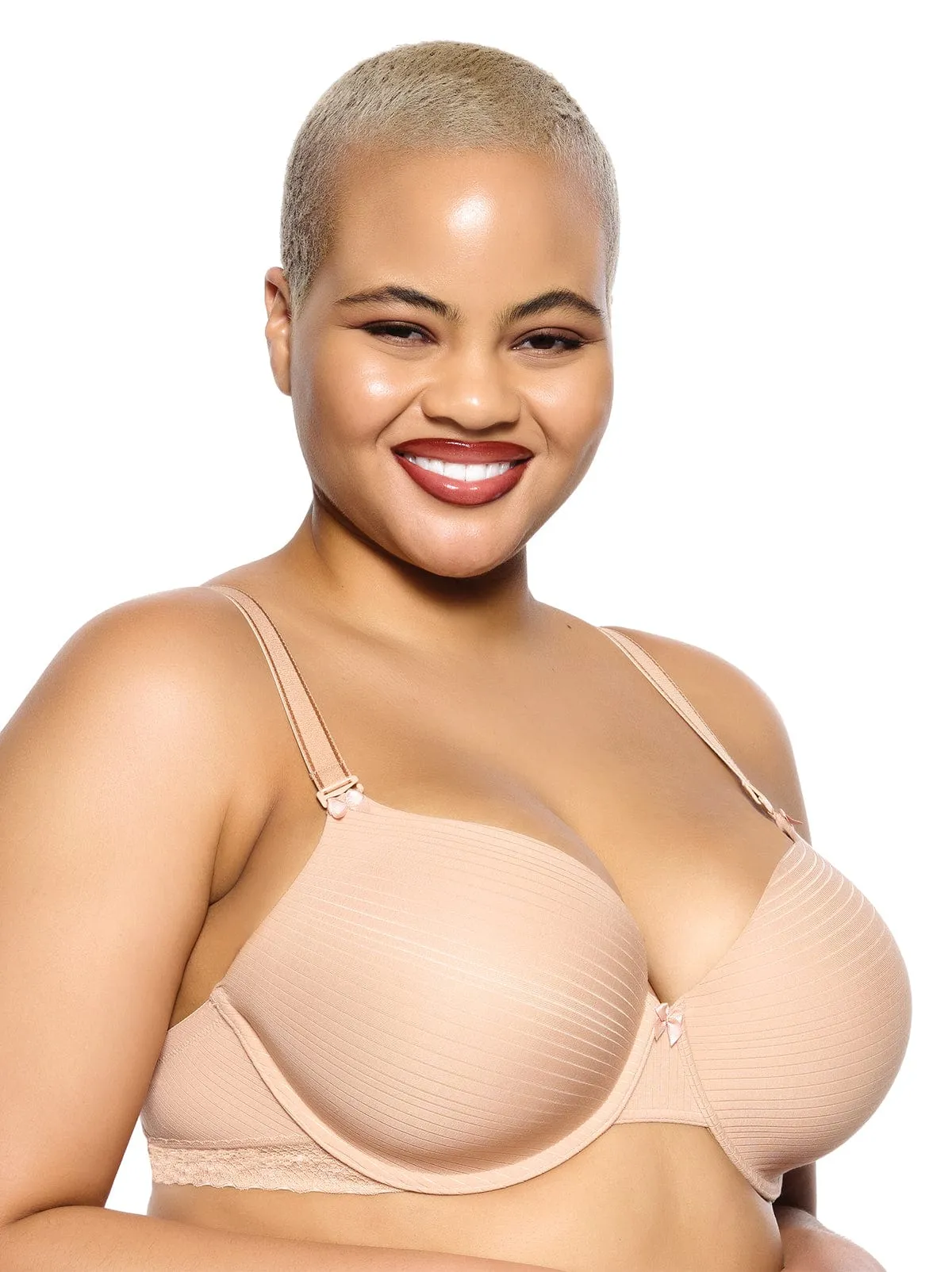 Aubrie Cushion Comfort Bra w/ Multi-way Straps