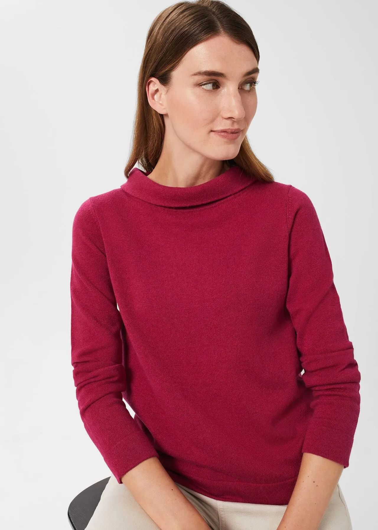 Audrey Jumper 0222/9406/9044l00 Rich-Berry-Red