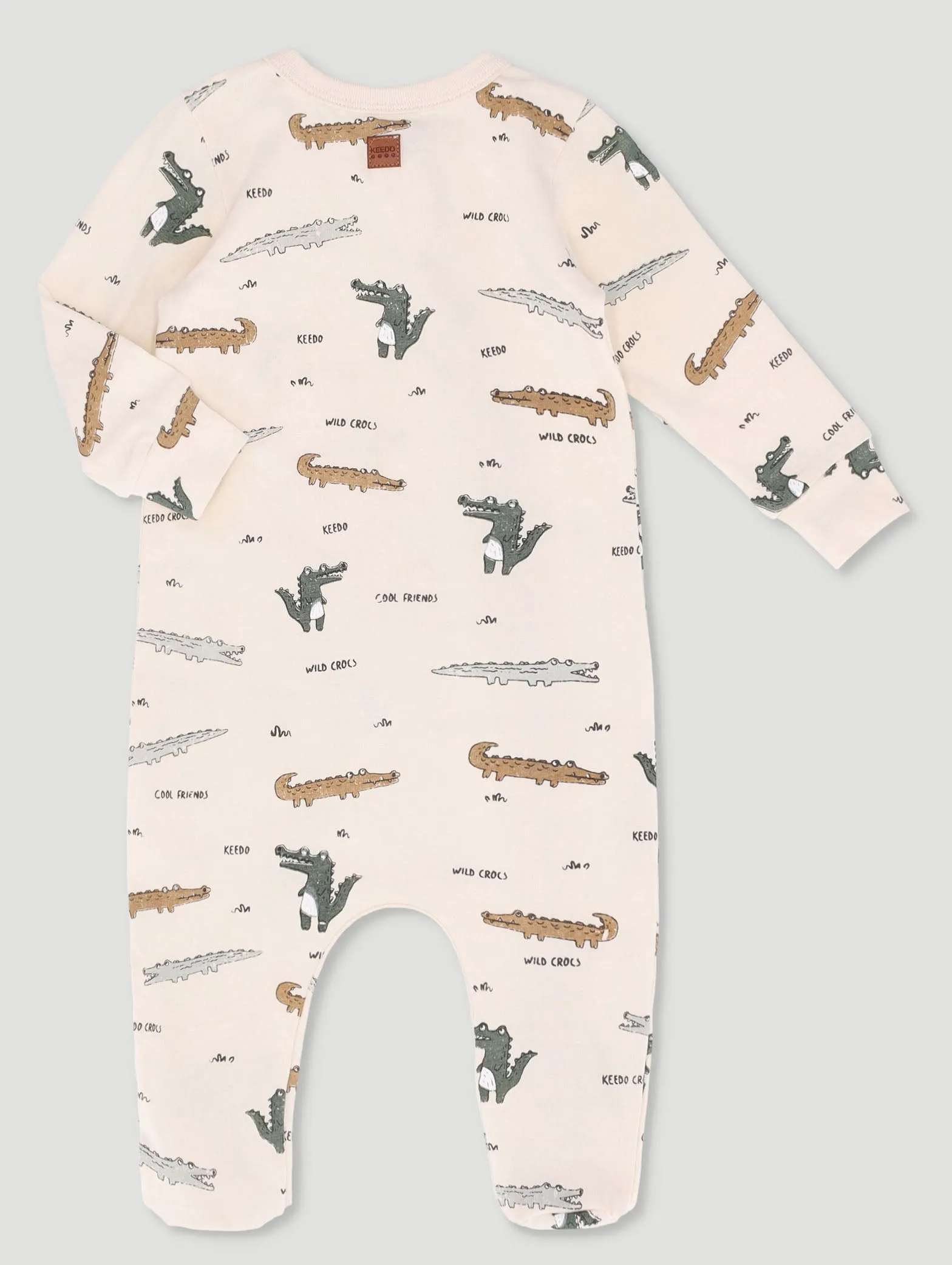 Baby Boys All Over Print Le Croc Zippy Grow