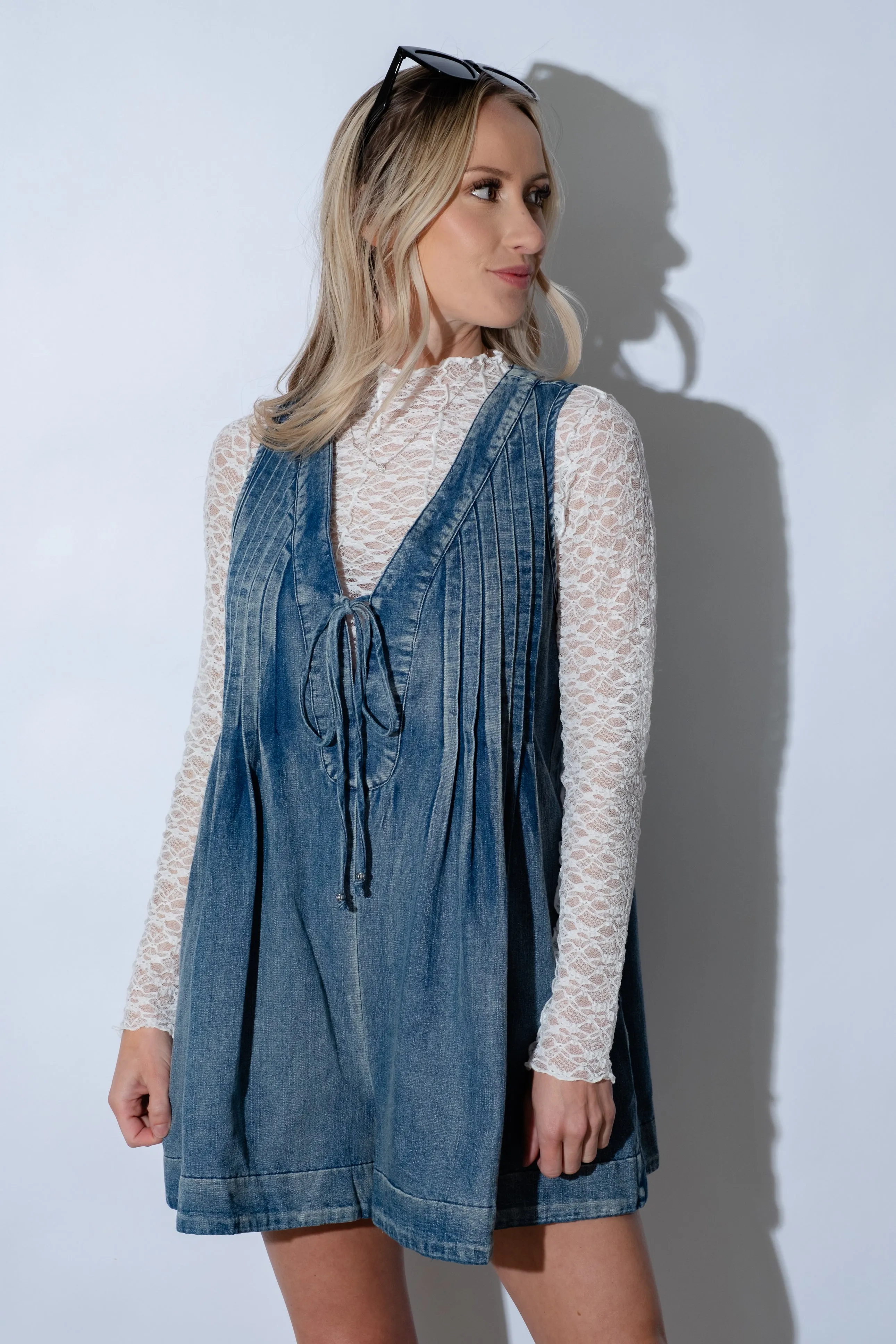 Bentley Denim Romper