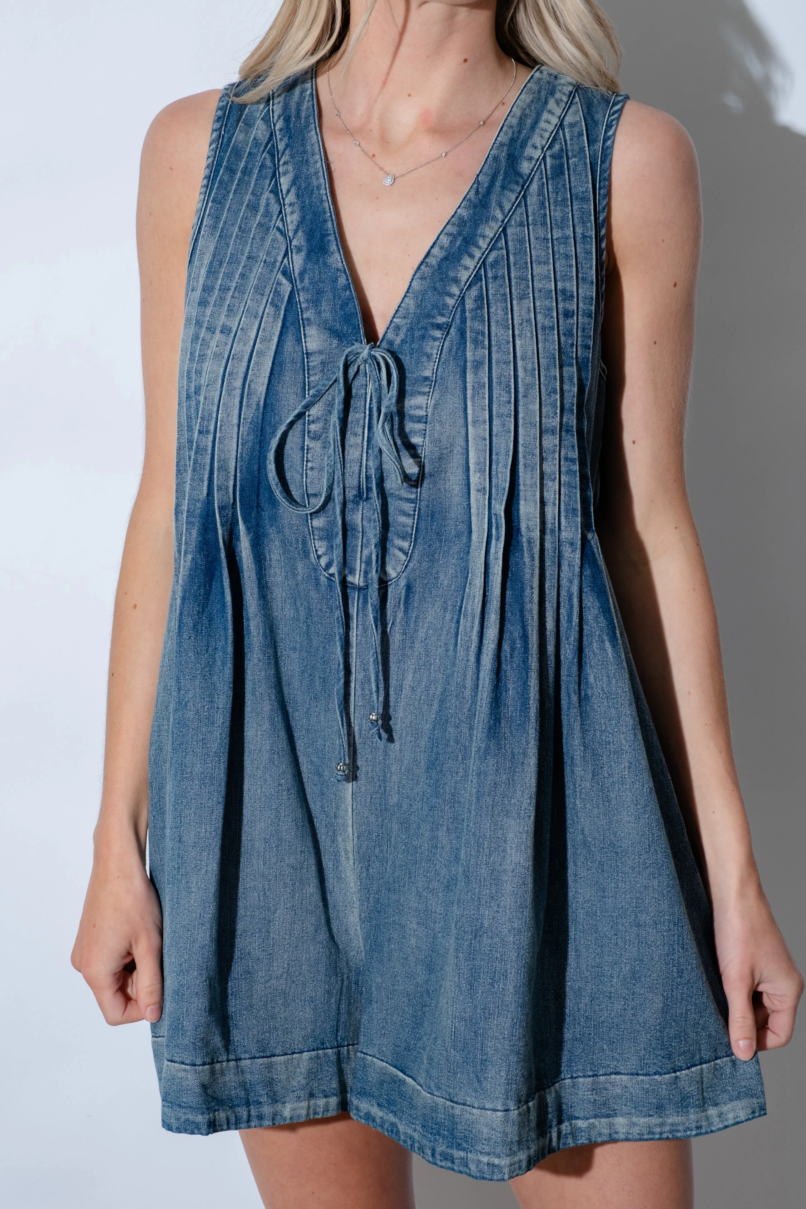 Bentley Denim Romper