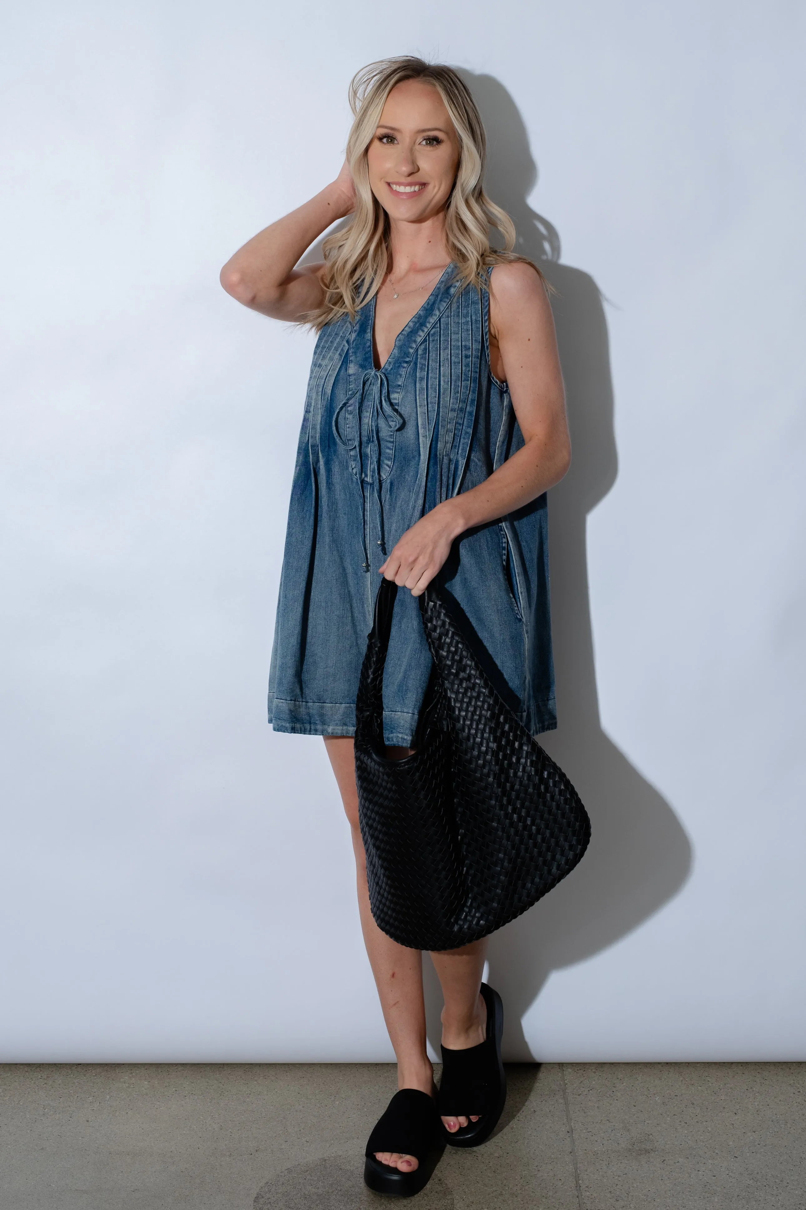 Bentley Denim Romper
