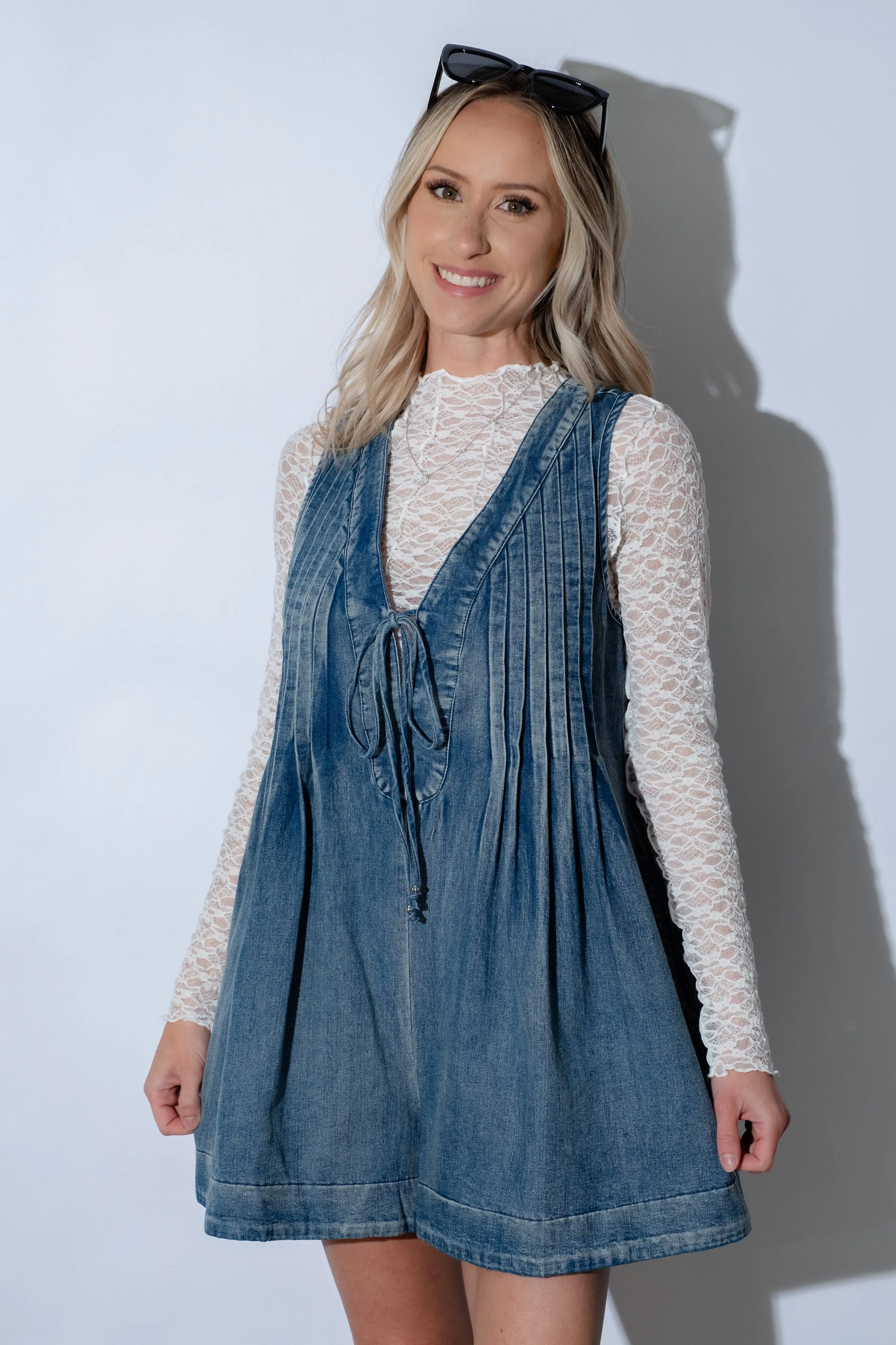 Bentley Denim Romper