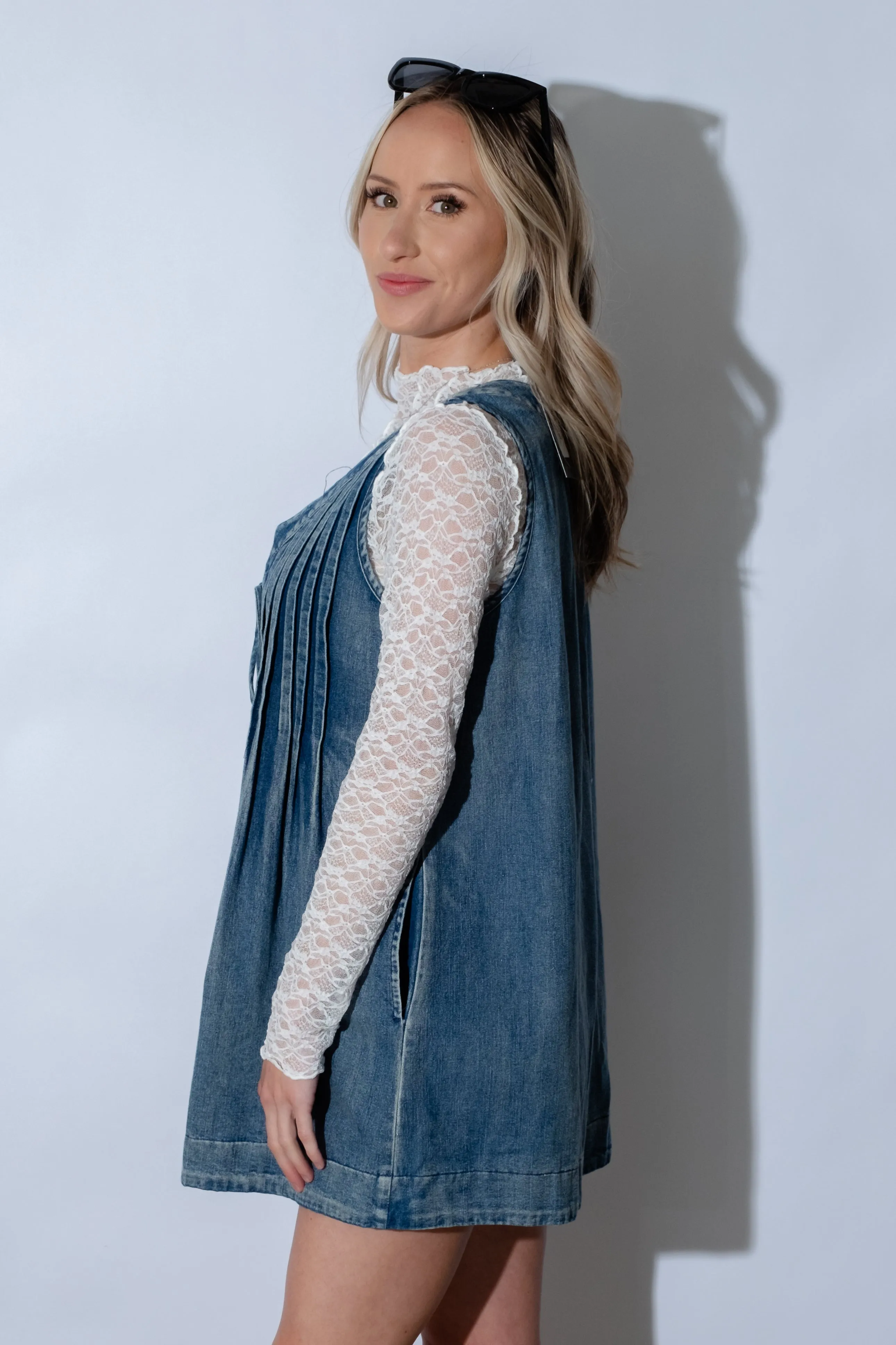 Bentley Denim Romper