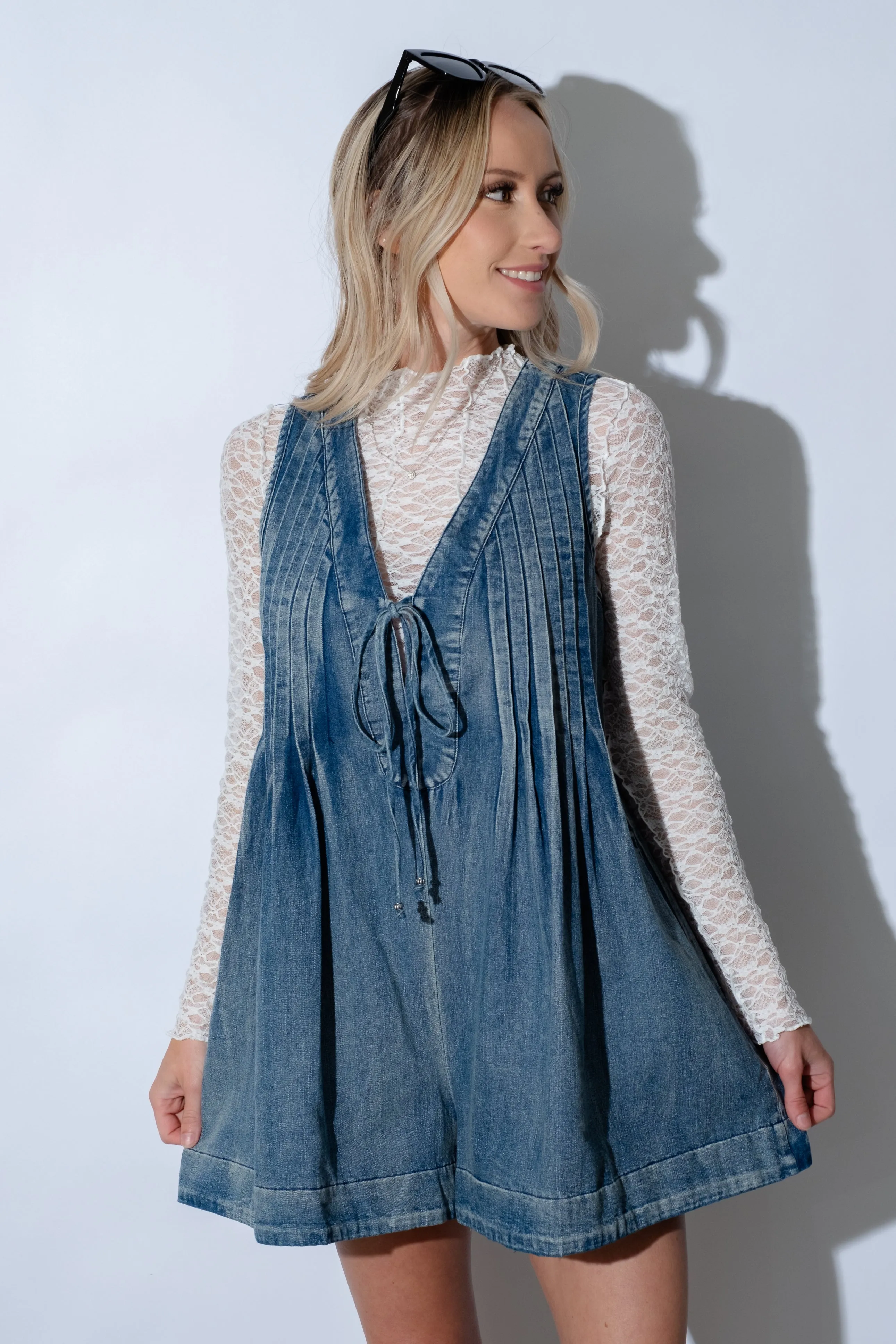 Bentley Denim Romper