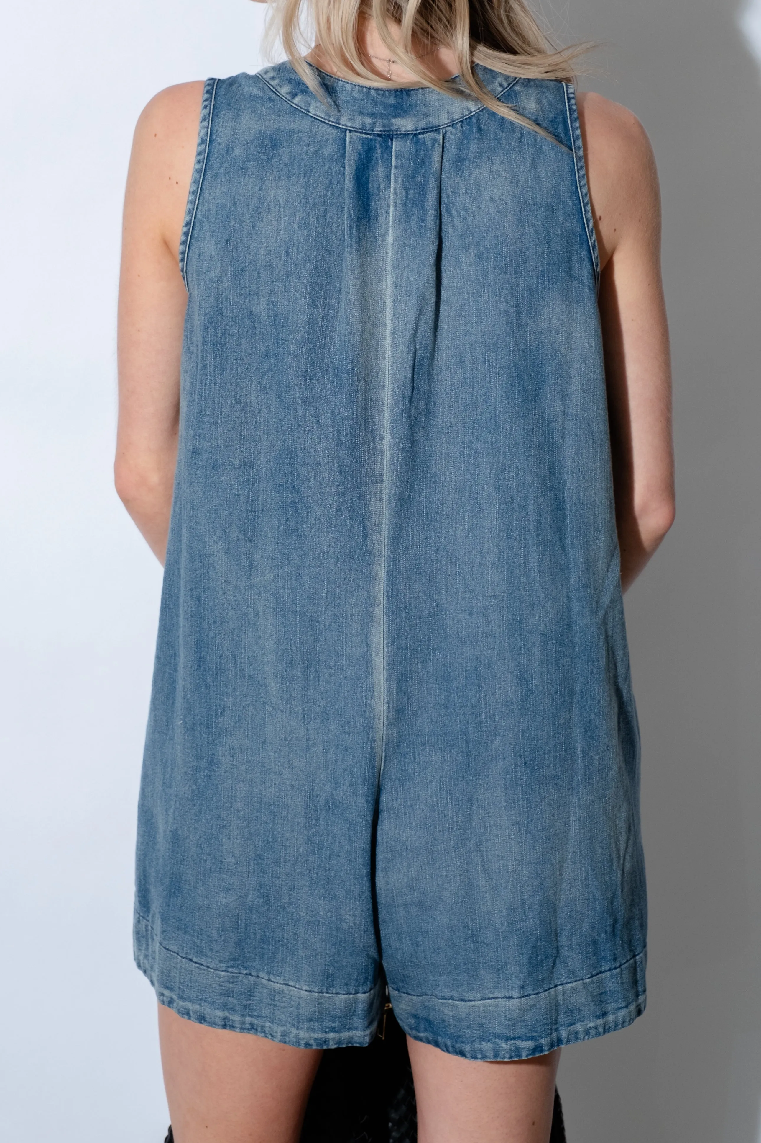 Bentley Denim Romper