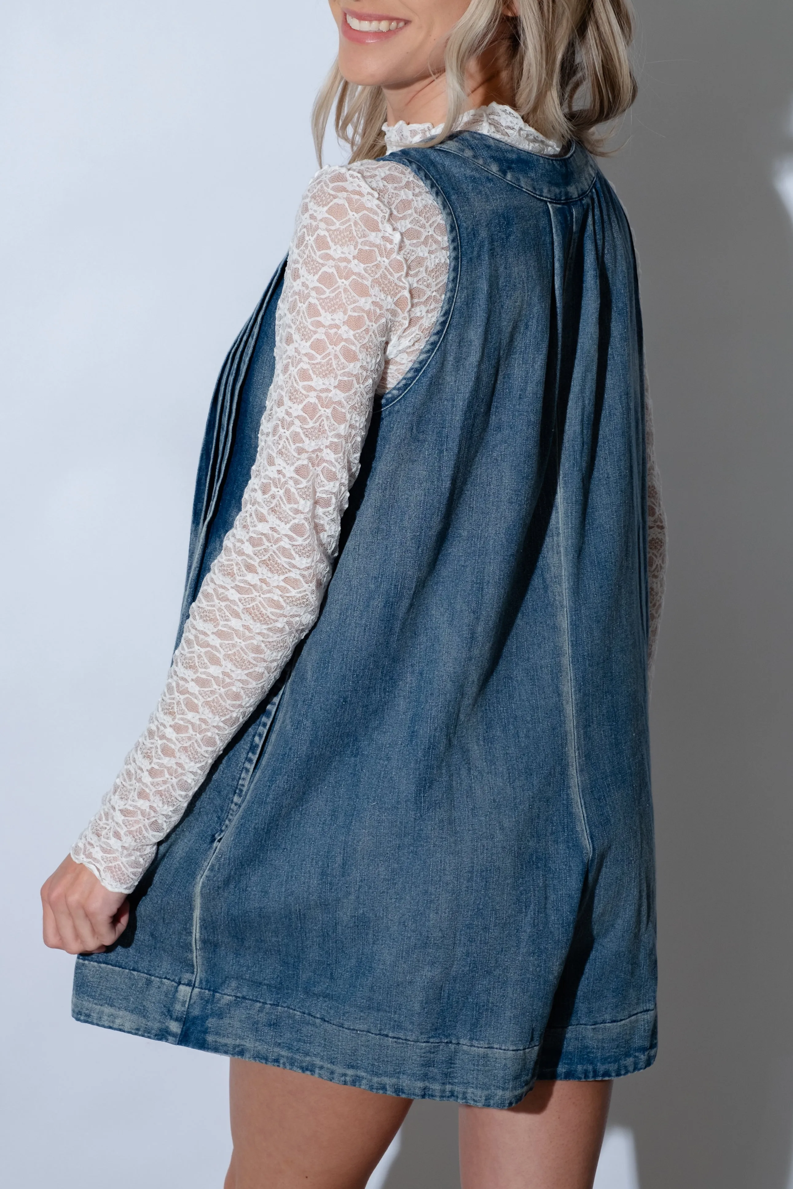 Bentley Denim Romper