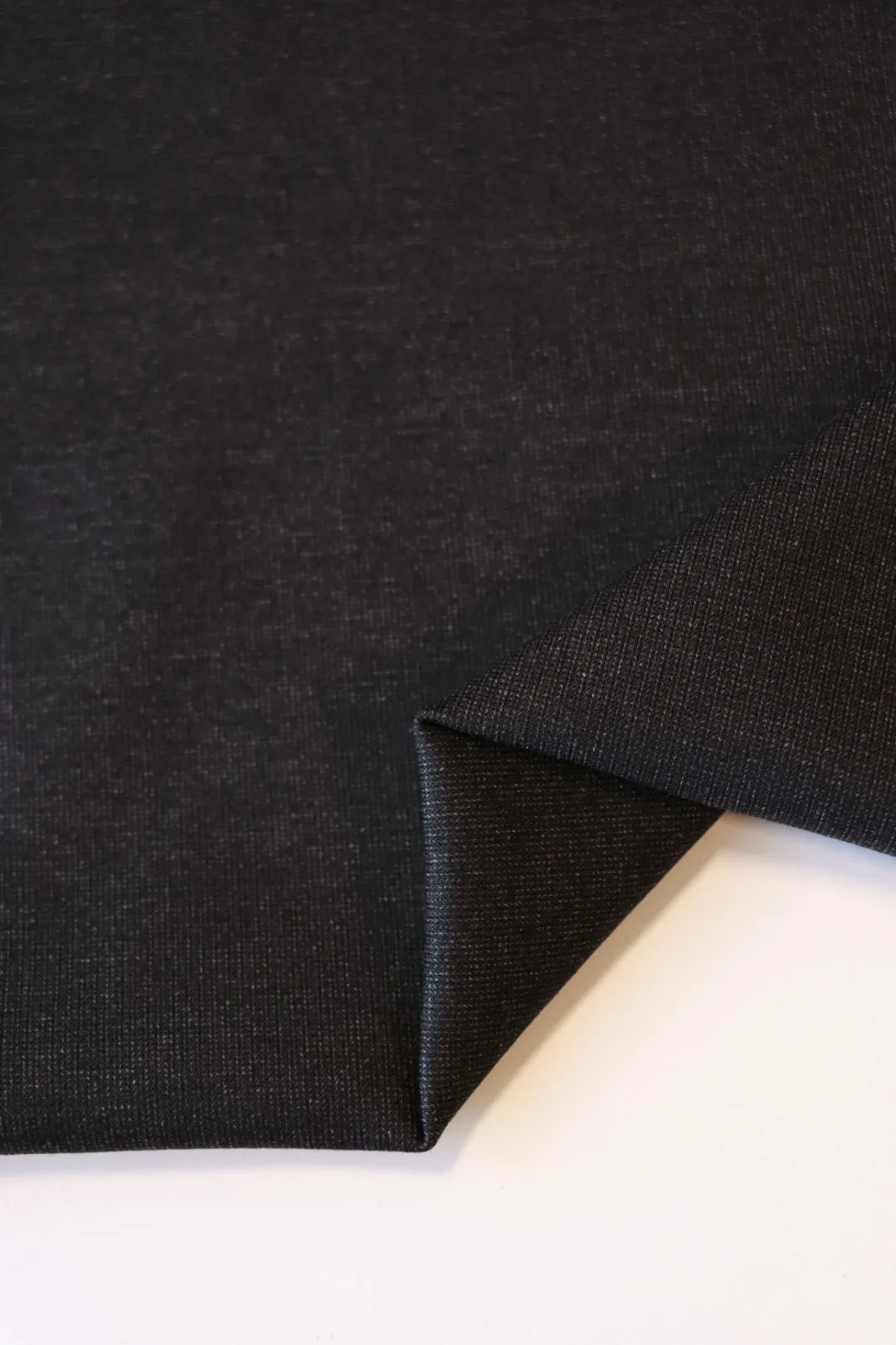 Black Static Premium Ponte Print
