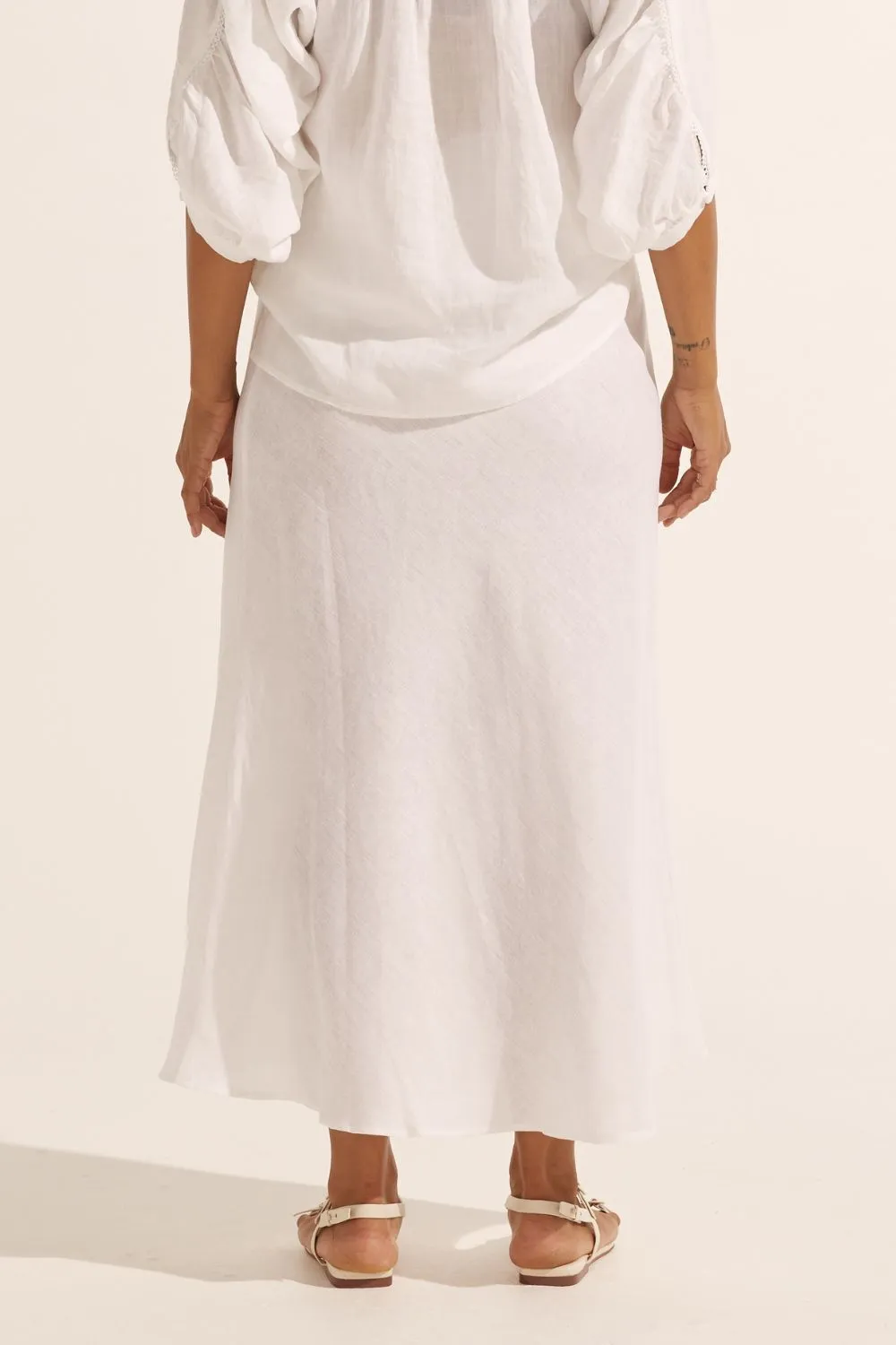 blend skirt - porcelain