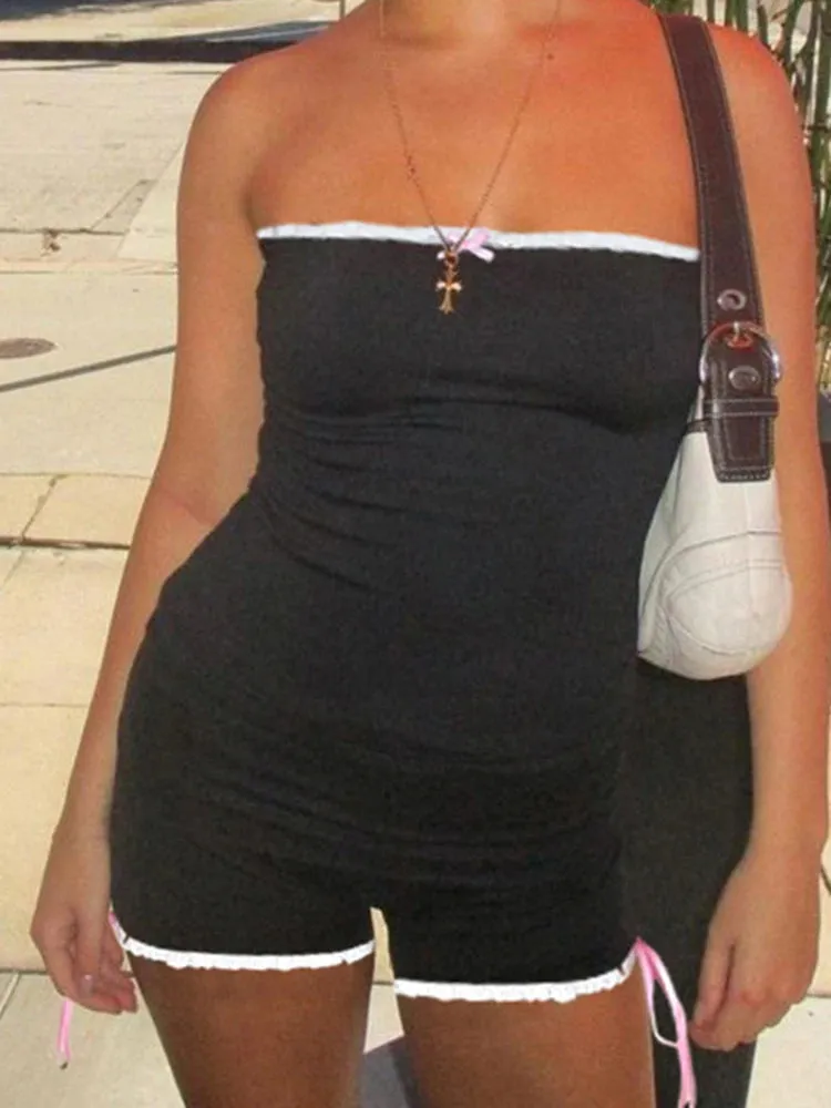 Bodycon Strapless Jumpsuit