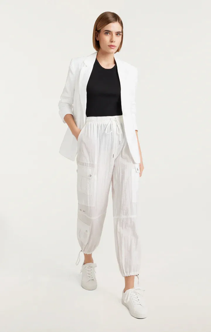 CINQ A SEPT Tumbled Woven Khloe Blazer