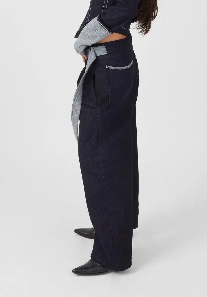 Cozy Denim Pants