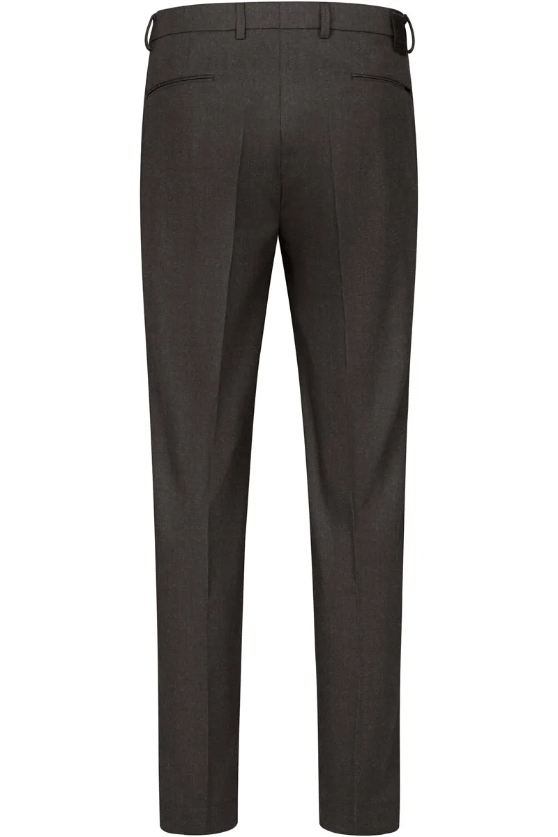 Cozy Fleck Trouser - Dark Brown