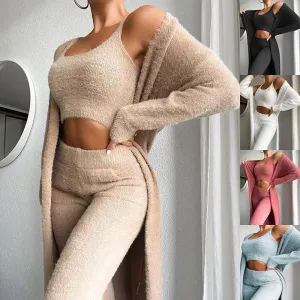 Cozy Pajama 3 Piece Lounge Set
