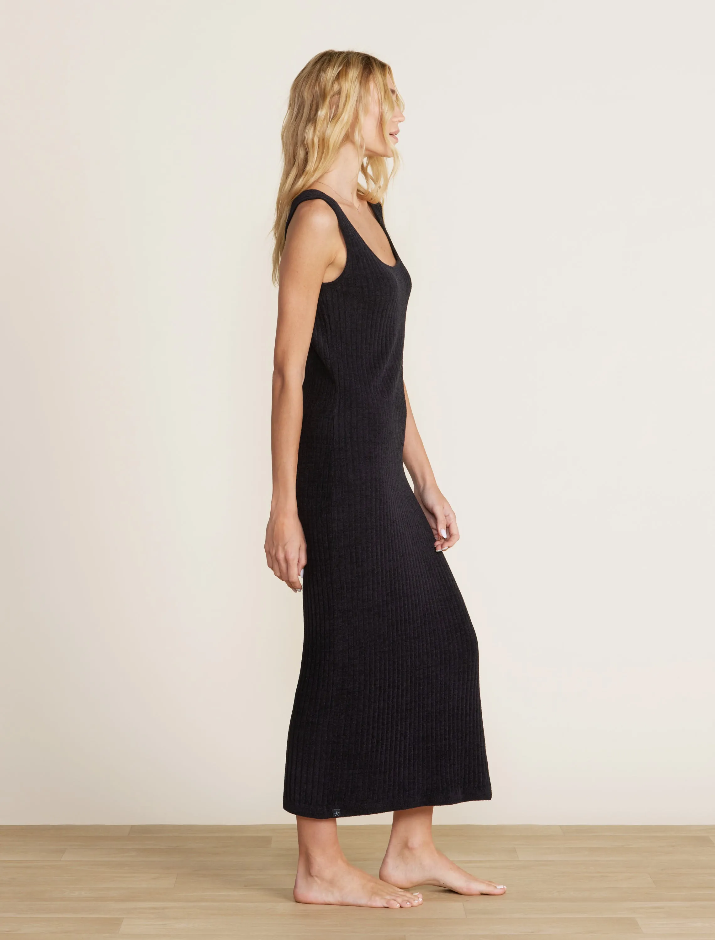 CozyChic Ultra Lite® Ribbed Square Neck Dress