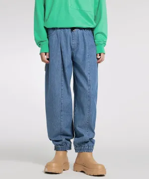 [CROQUIS]Cozy-fit Tapered Denim Pants