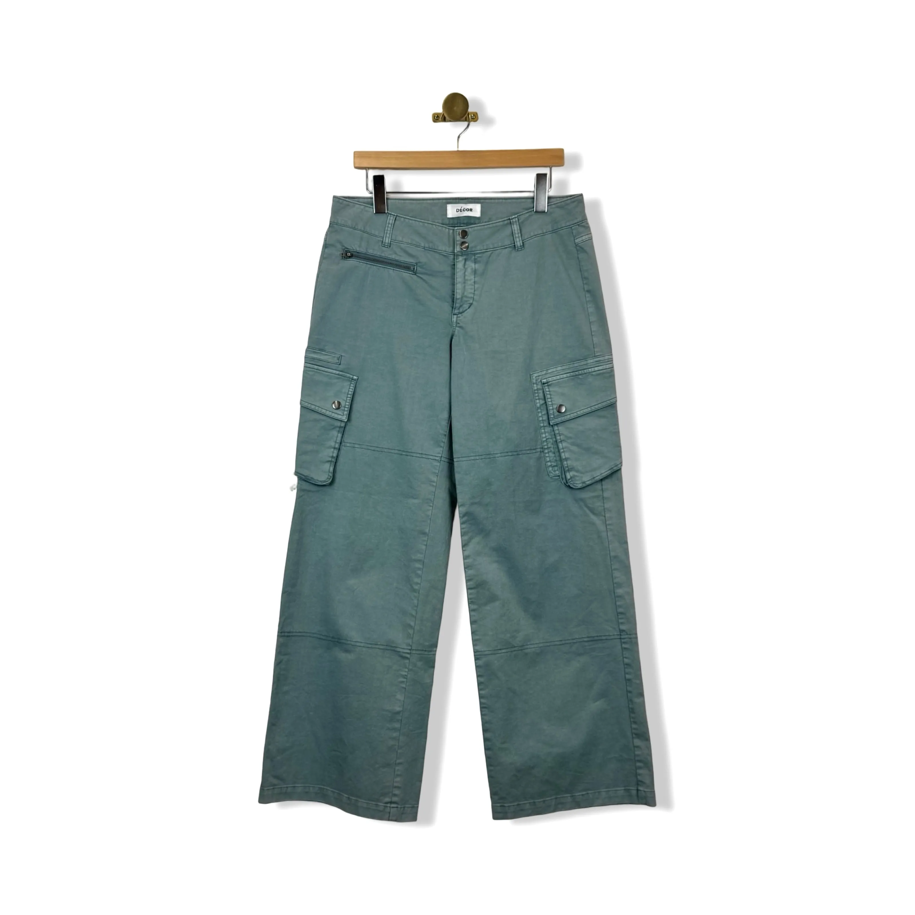 Décor Wide Leg Cargo Pants