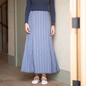 Detailed Chambray Skirt | Blue [Final Sale]