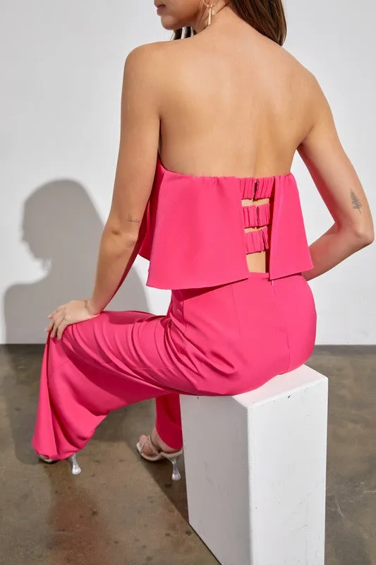 DO   BE COLLECTION Off Shoulder Jumpsuit