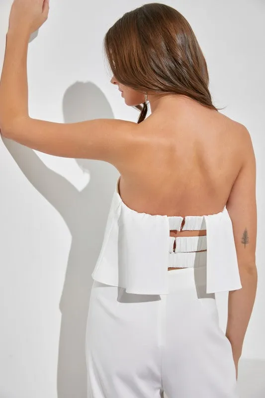 DO   BE COLLECTION Off Shoulder Jumpsuit