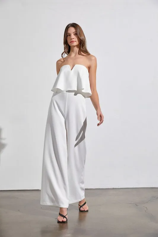 DO   BE COLLECTION Off Shoulder Jumpsuit
