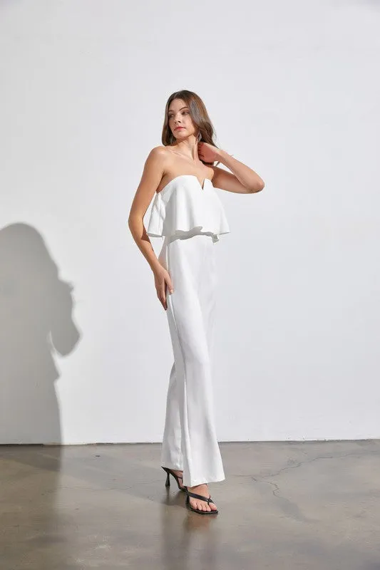 DO   BE COLLECTION Off Shoulder Jumpsuit