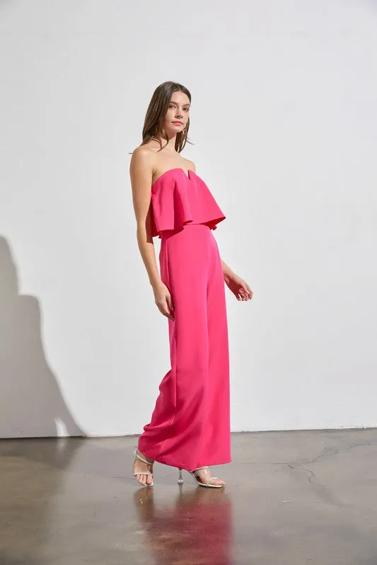 DO   BE COLLECTION Off Shoulder Jumpsuit
