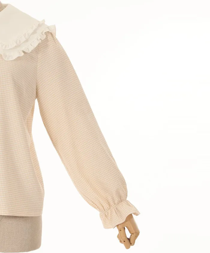 Double Big Collar Blouse