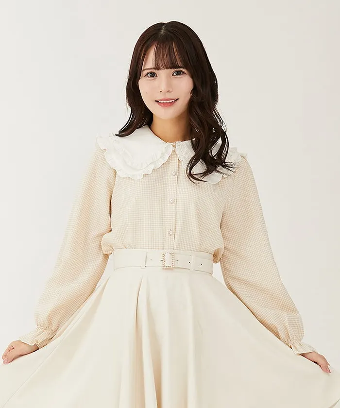 Double Big Collar Blouse