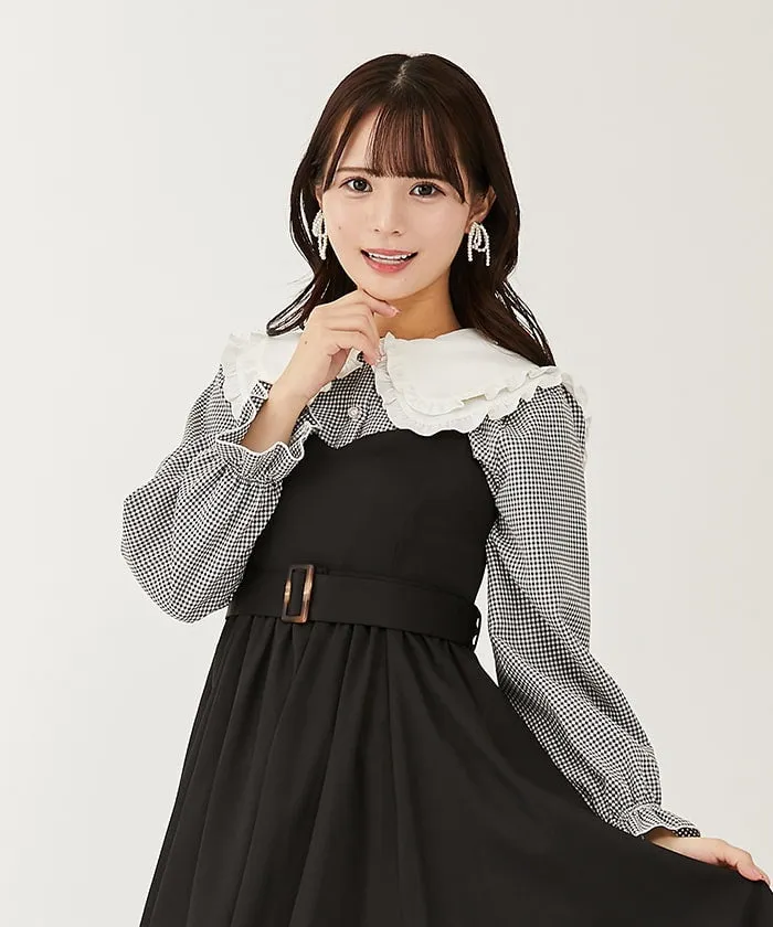 Double Big Collar Blouse
