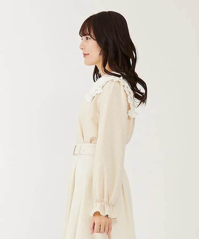 Double Big Collar Blouse