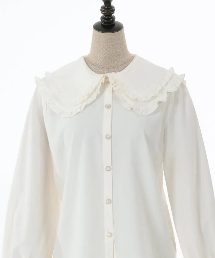 Double Big Collar Blouse