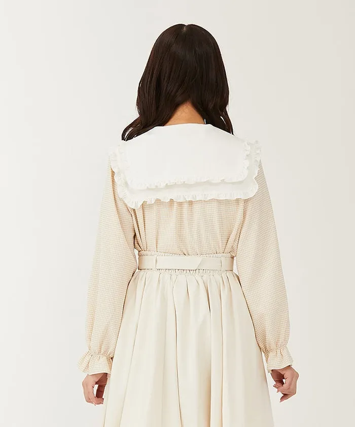 Double Big Collar Blouse