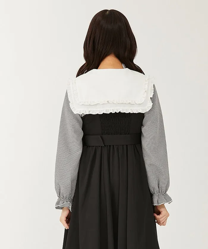 Double Big Collar Blouse