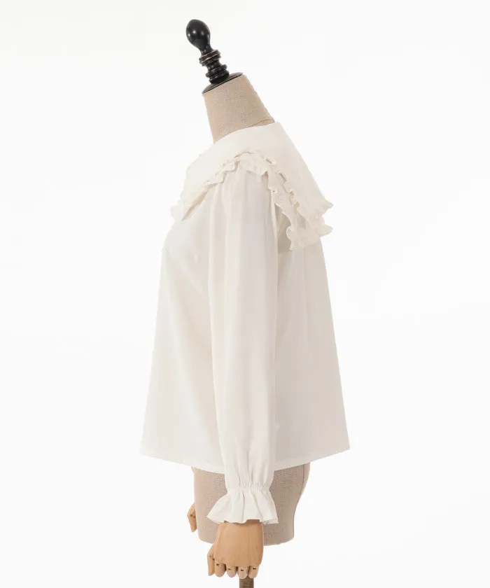 Double Big Collar Blouse