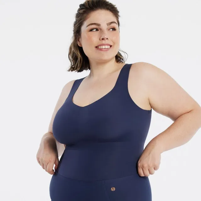 Evelyn Smoothing Bra Cami - Midnight Navy