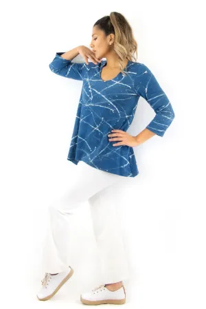 EZPZ Tunic - Collide Indigo