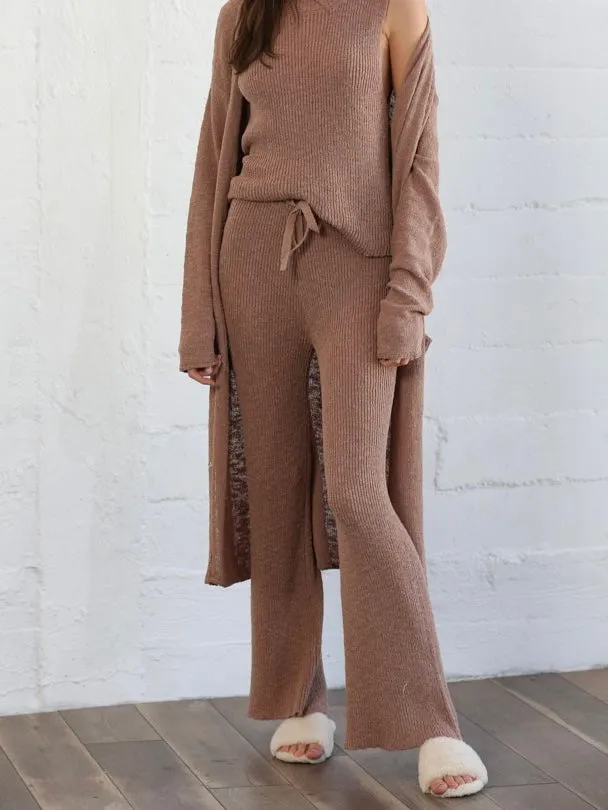 FINAL SALE Delia Pants in Brown
