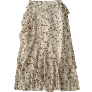 Floral Flowy Skirt
