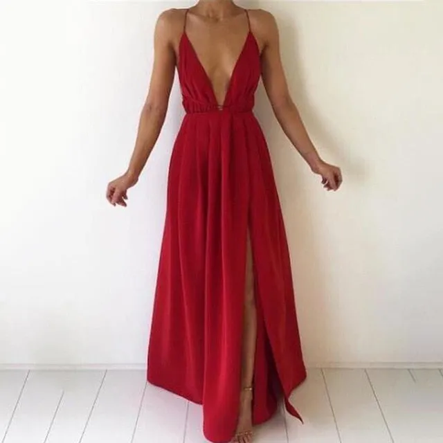 Flowy Boho Maxi Dress