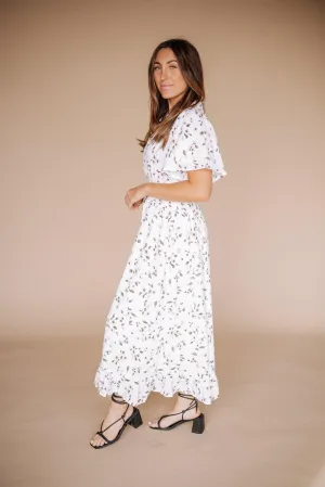 Gabby Maxi Dress in White
