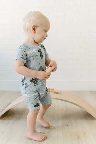 Good in the World Shorts Romper