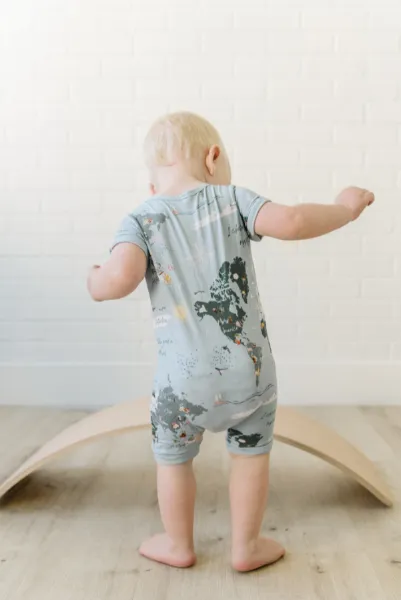 Good in the World Shorts Romper