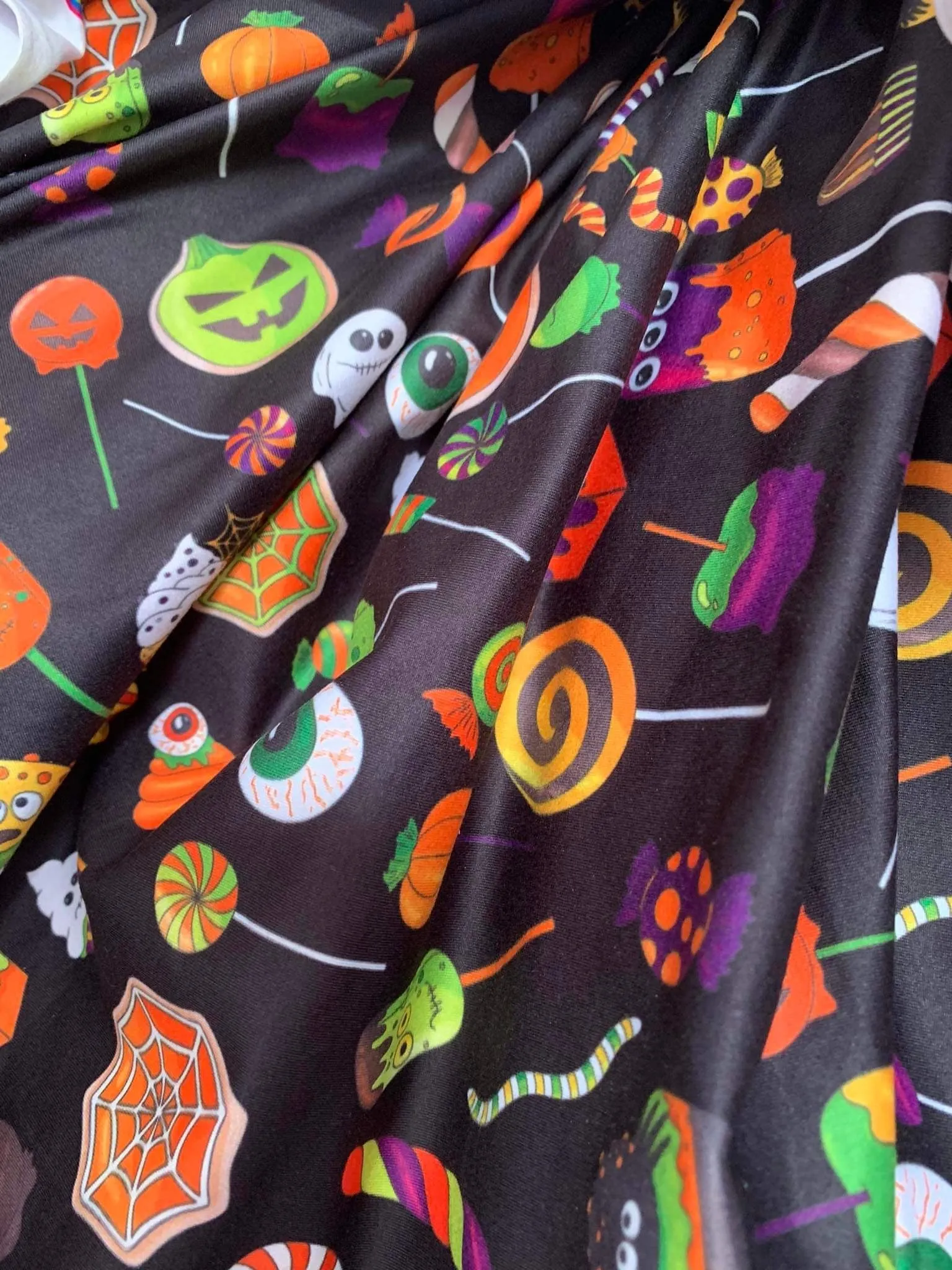 Halloween Black Candy Twirl Dress