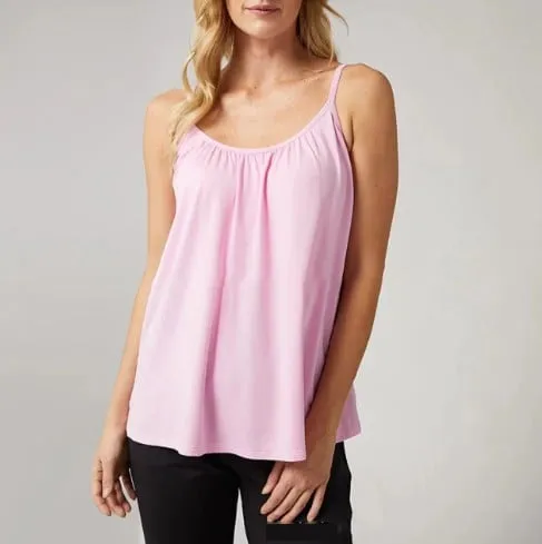 🎁Hot Sale 49% OFF🌺Loose-fitting Tank Top With Built-in Bra