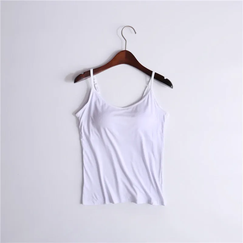 🏆Hot SALE 50% OFF - Loose-fitting Tank Top With Built-in Bra